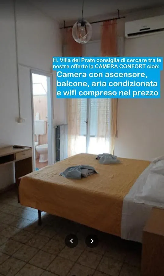 Hotel Villa Del Prato Cucina Romagnola E Possibilita Pacchetto Spiaggia Bellariva Di Rimini イタリア